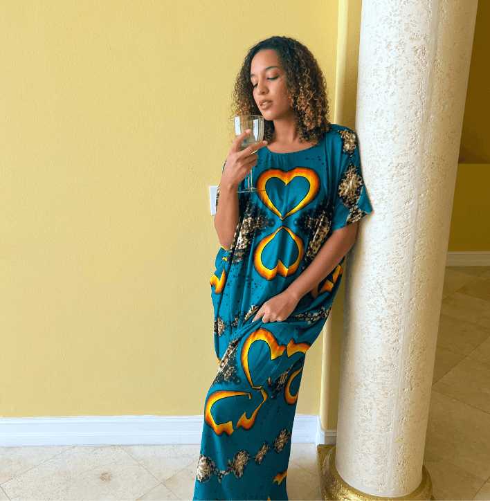 Enjoy some you time with Kushetic Baati Dress—comfort and style made just for relaxing moments.1