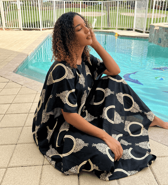 Kushetic Somali Baati -black sold out